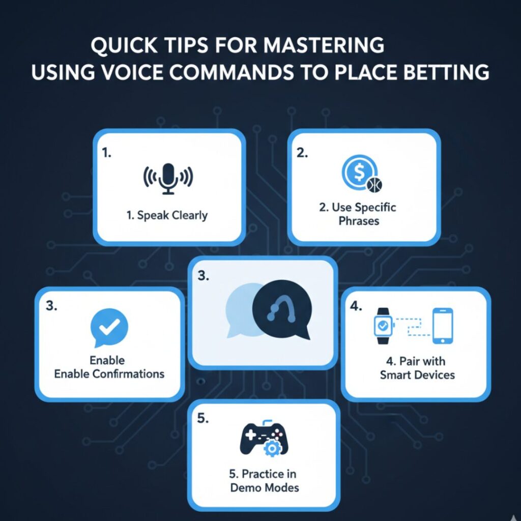 Quick Tips for Mastering Using Voice Commands to Place Bets