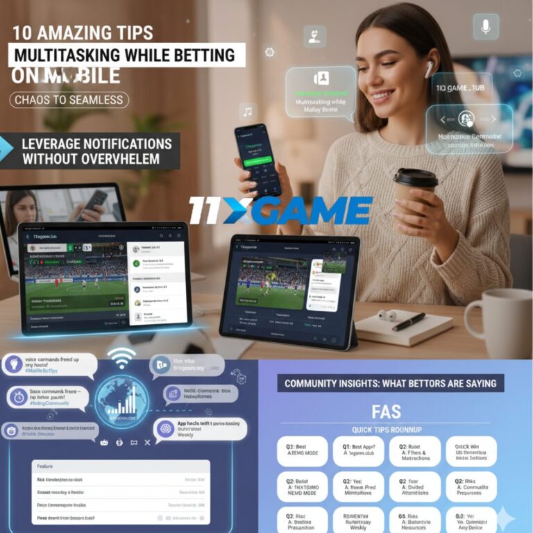 10 Amazing Tips for Multitasking While Betting on Mobile