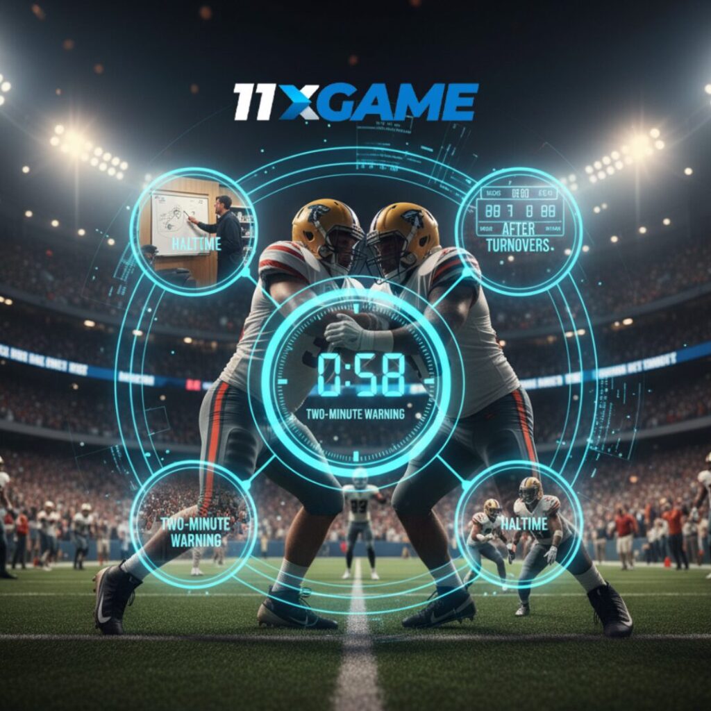 American Football: Gridiron Best Time Windows for Placing In-Play Bets 🏈