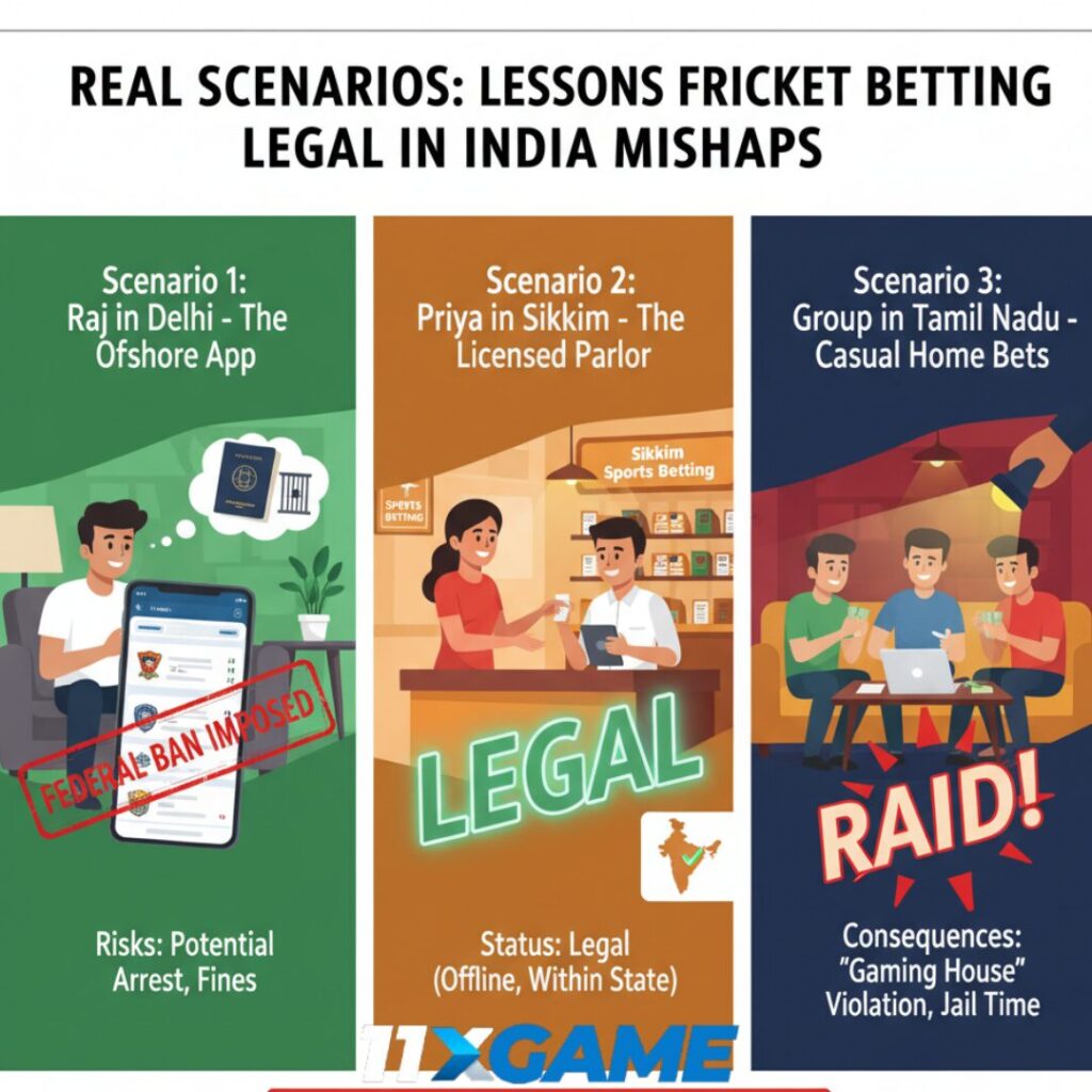 Real Scenarios: Lessons from Cricket Betting Legal in India Mishaps