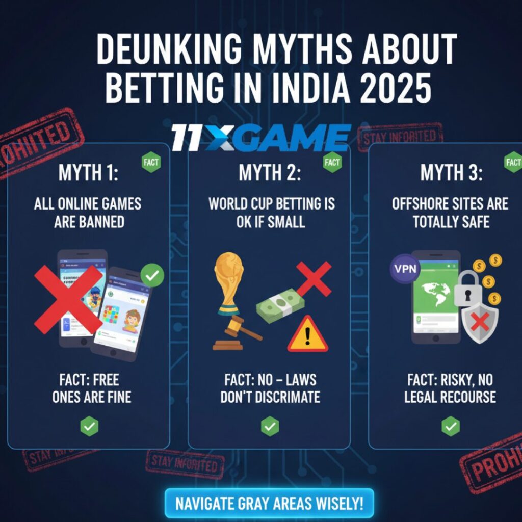 Debunking Myths About Betting in India 2025