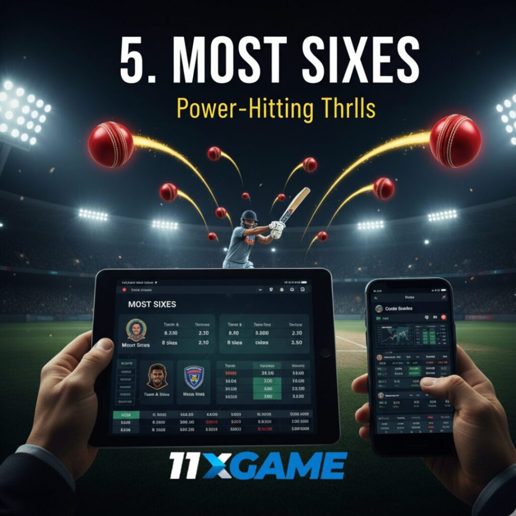 5. Most Sixes: Power-Hitting Thrills in Top 10 T20 Betting Markets for Consistent Wins