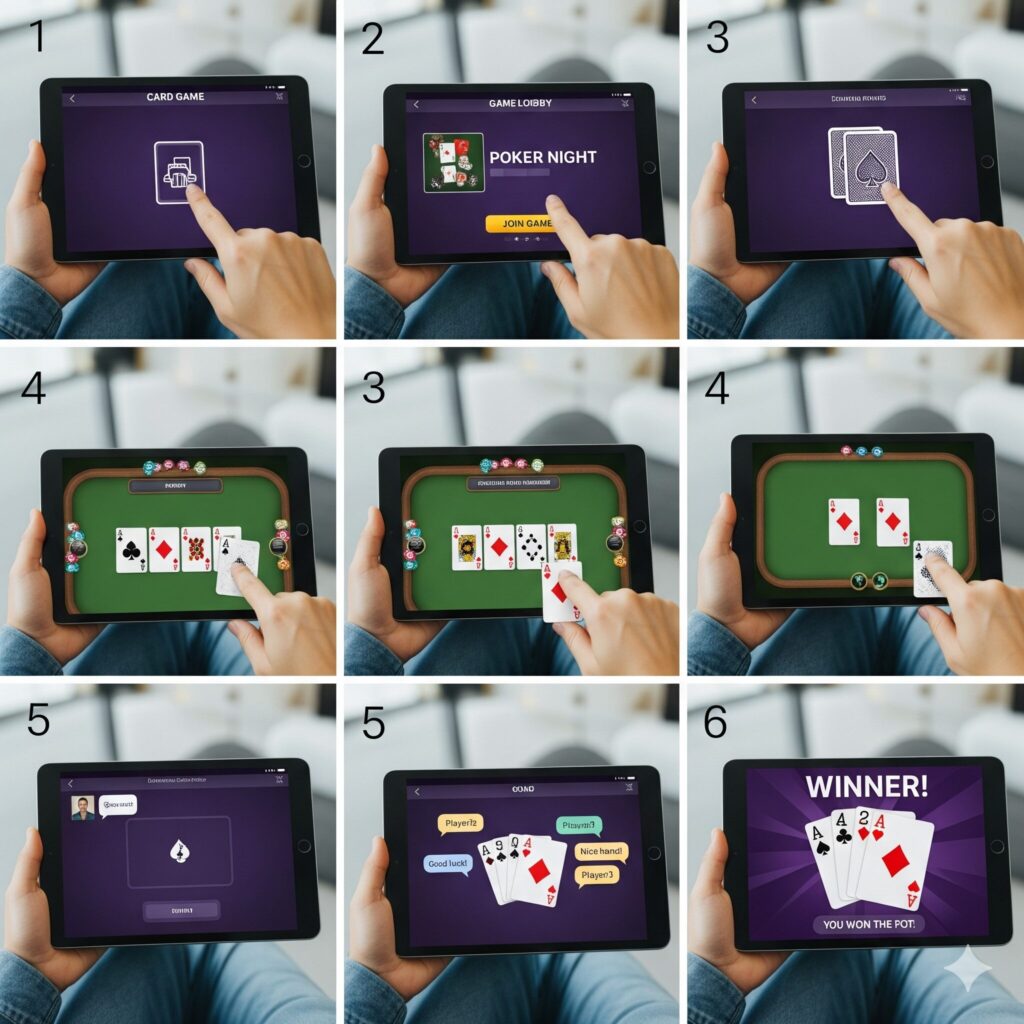 card games step by step