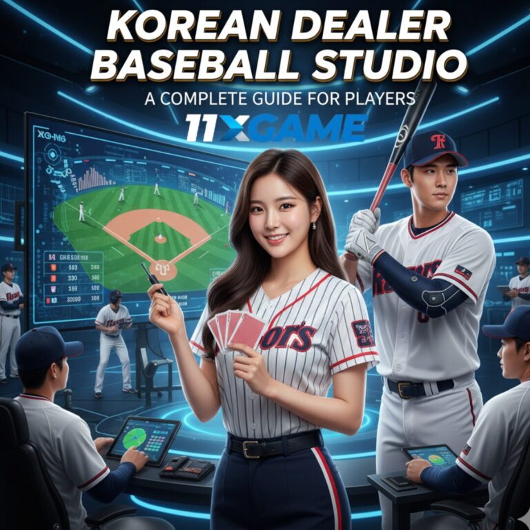 Baseball-themed casino studio