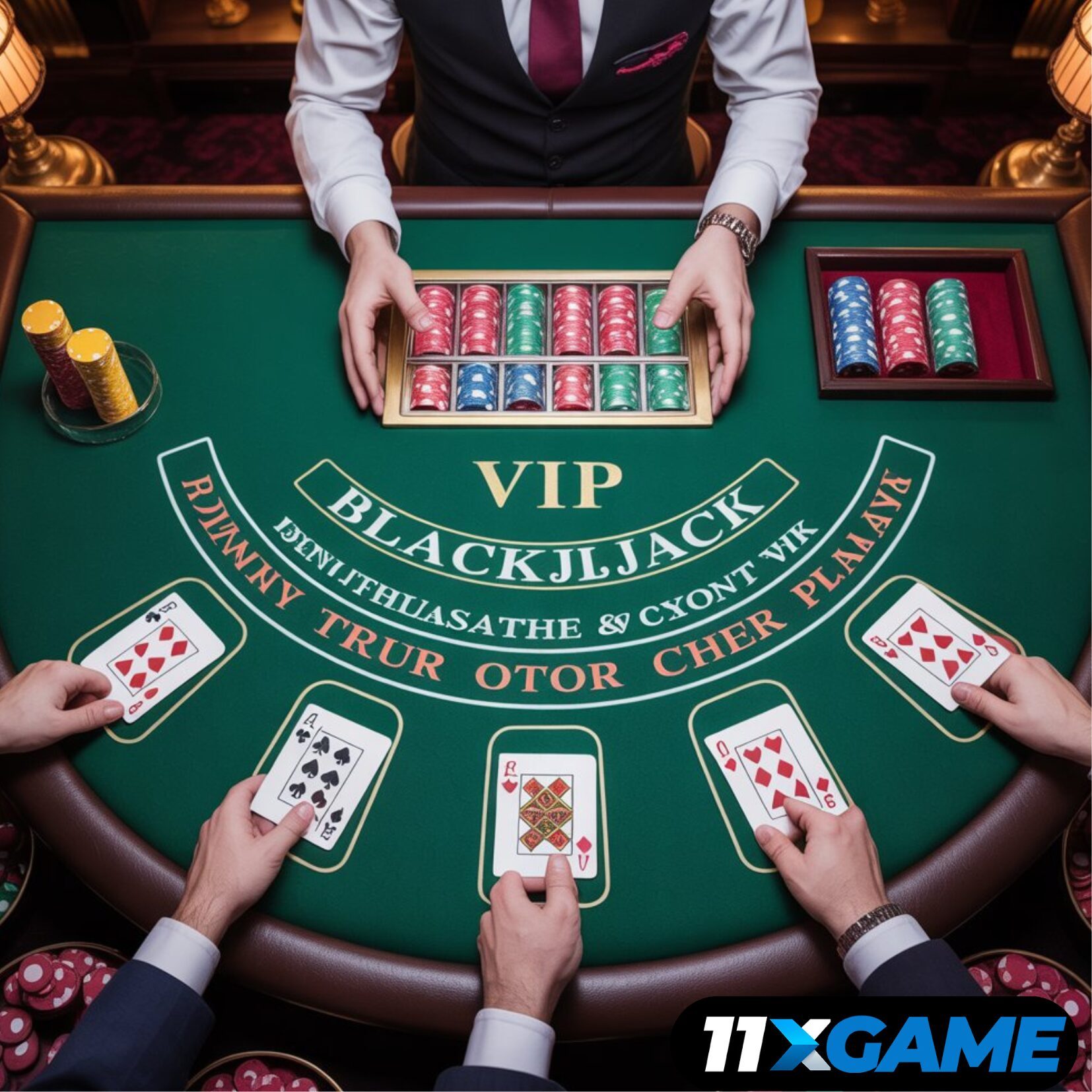 VIP blackjack tables