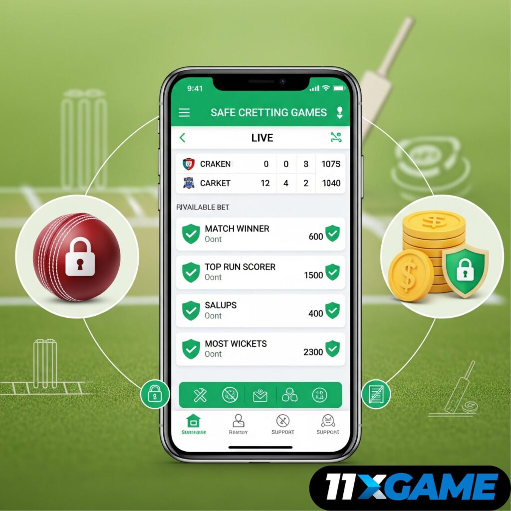 safe cricket betting games online