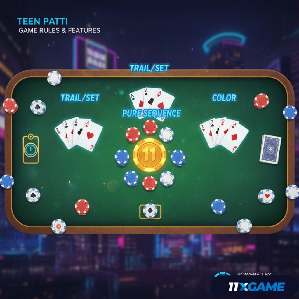 Teen Patti Betting Game for New Indian Users