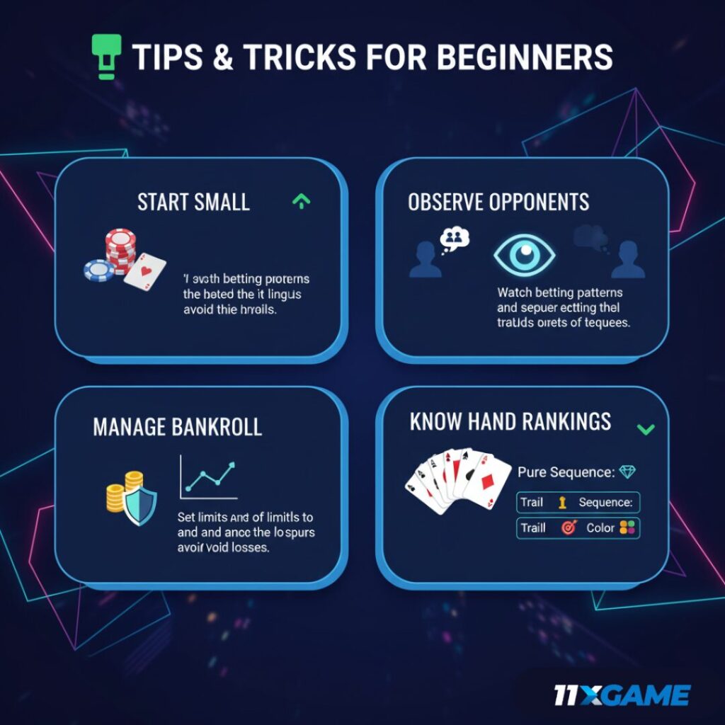 Teen Patti Betting Game for New Indian Users