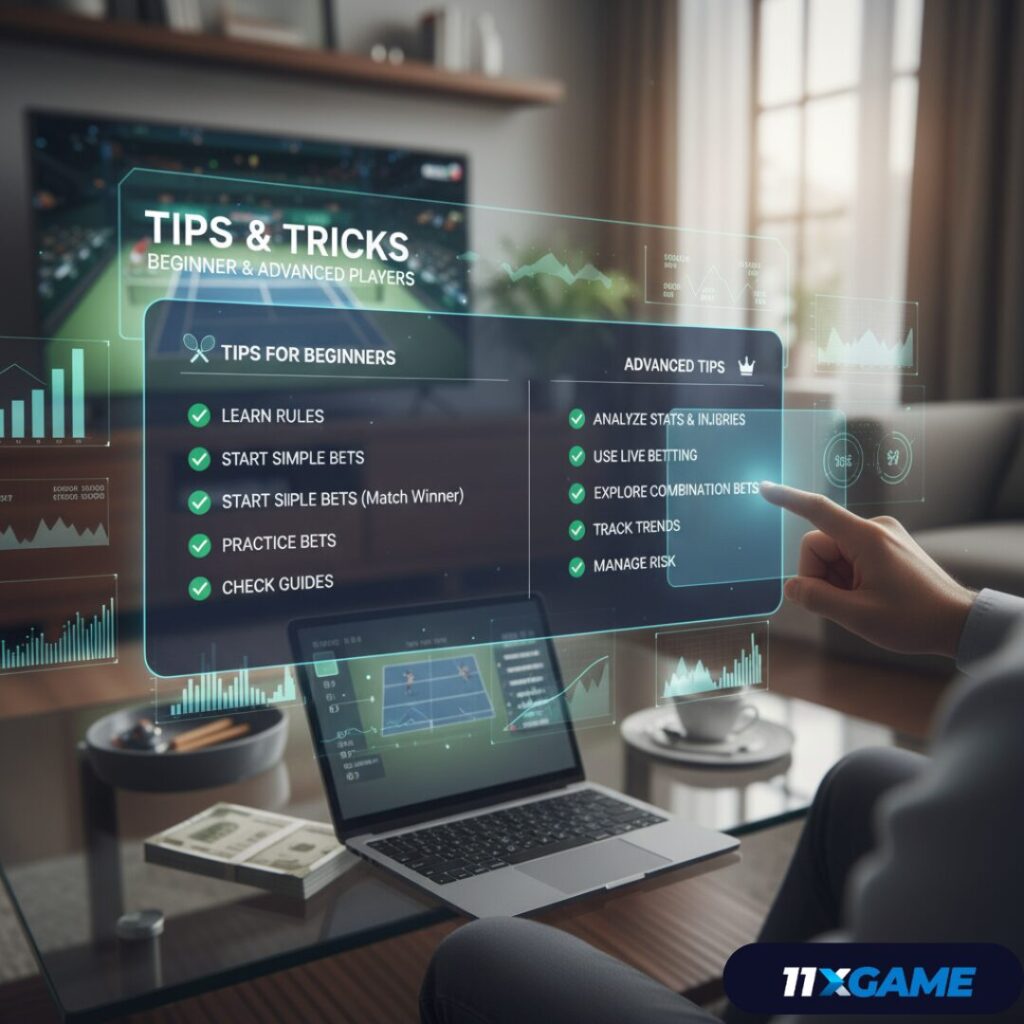 Tennis Betting Complete Guide India