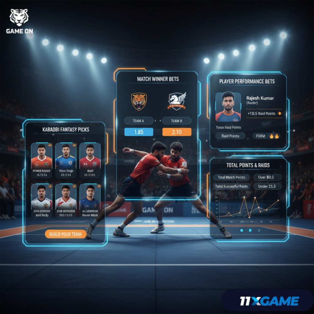 Live Kabaddi Betting Game Tips