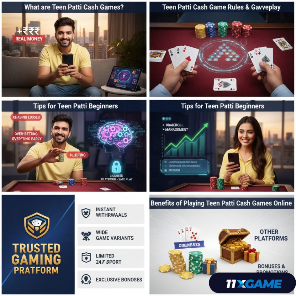 Teen Patti Cash Games for Beginner