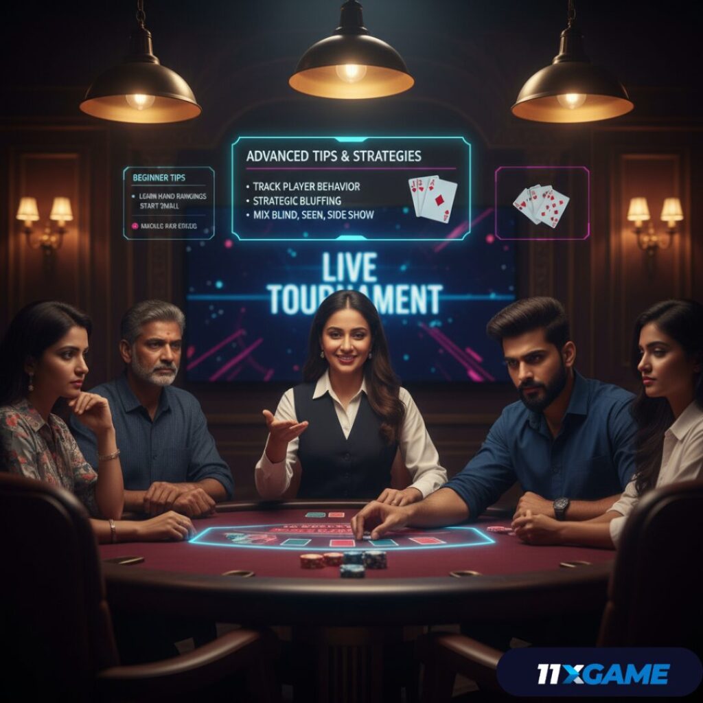 Teen Patti Live Room Betting