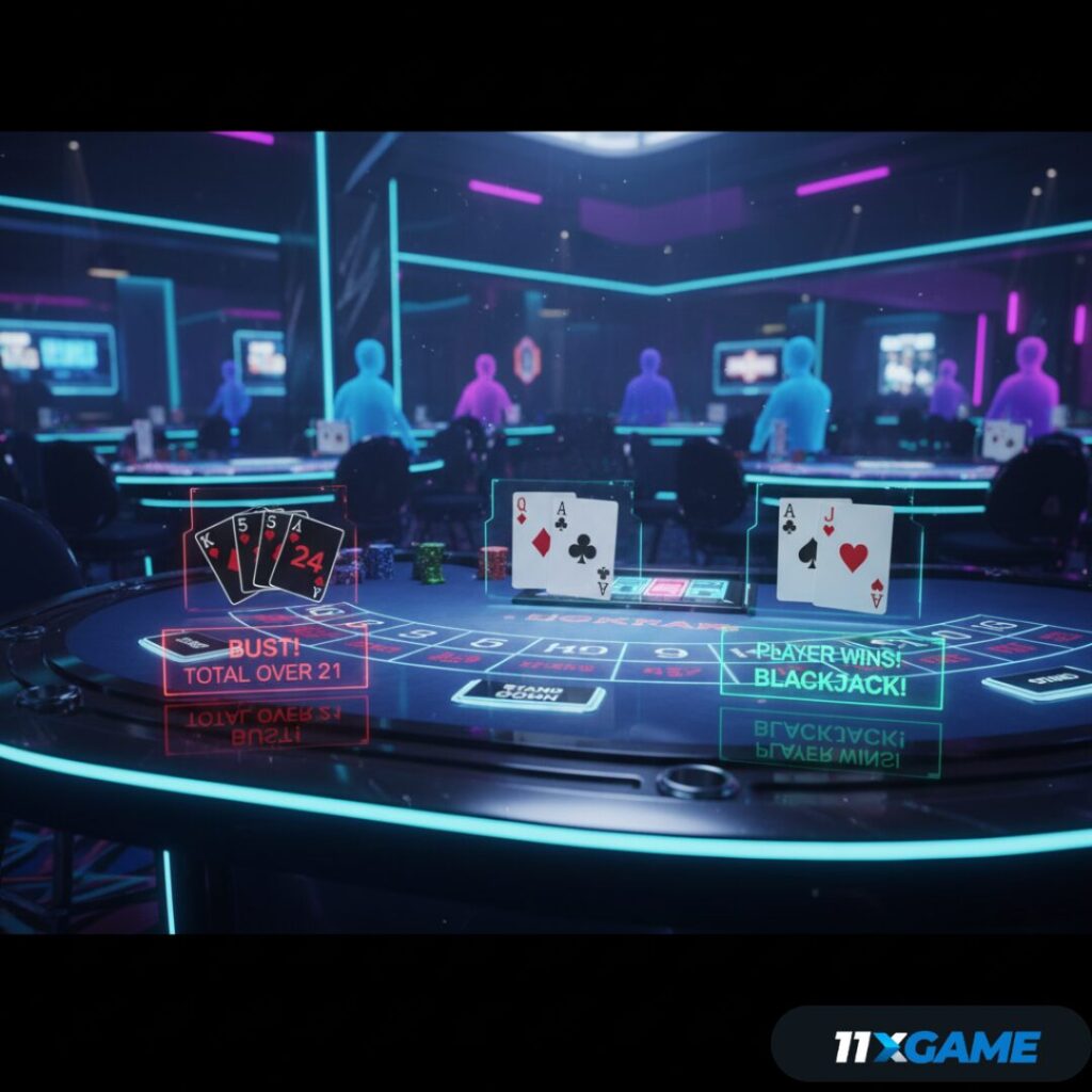 Blackjack Card Game for New User
