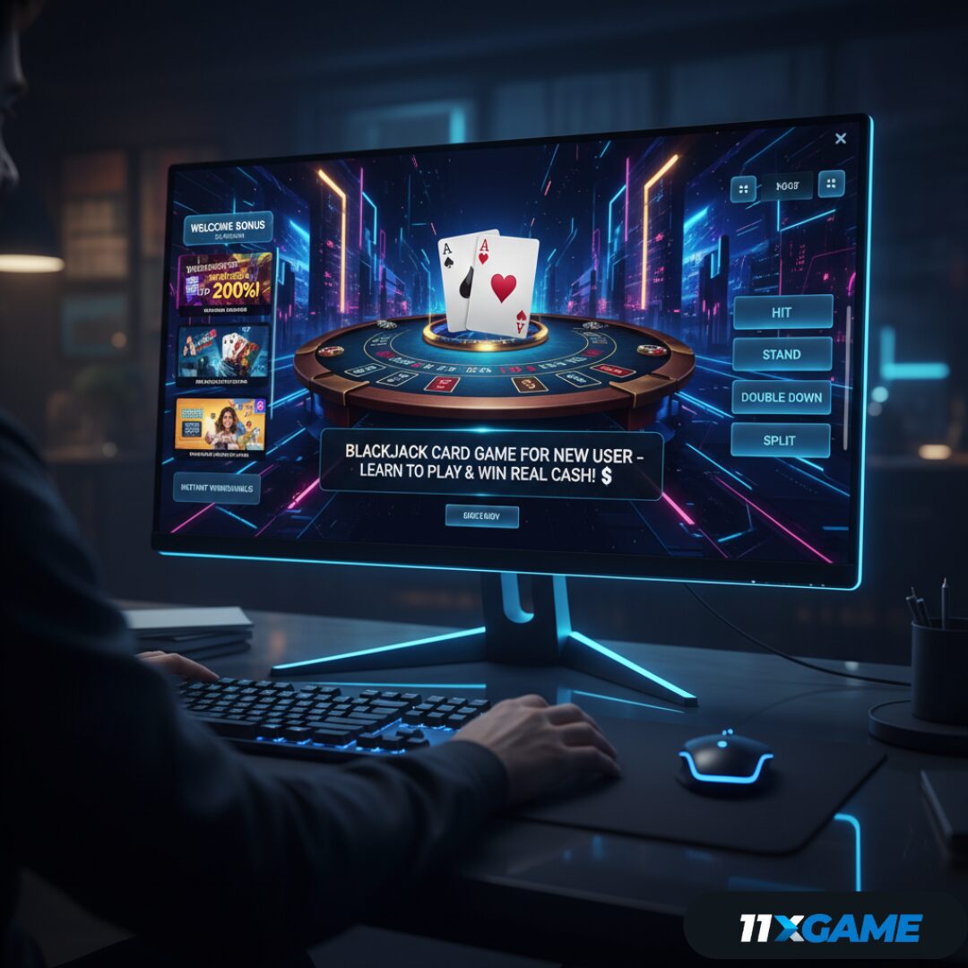 Blackjack Card Game for New User