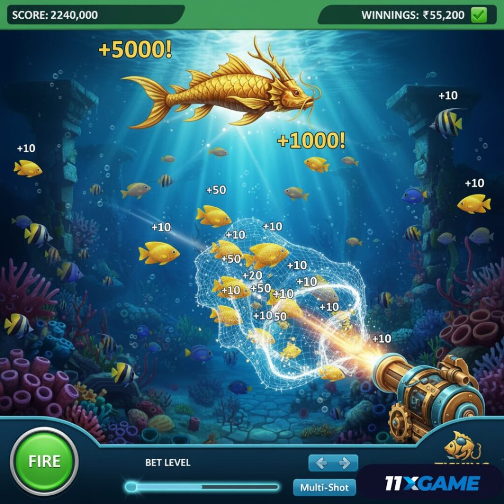 Fishing betting game tricks