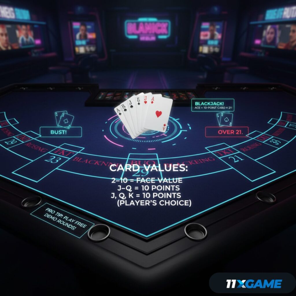Blackjack Card Game for New User
