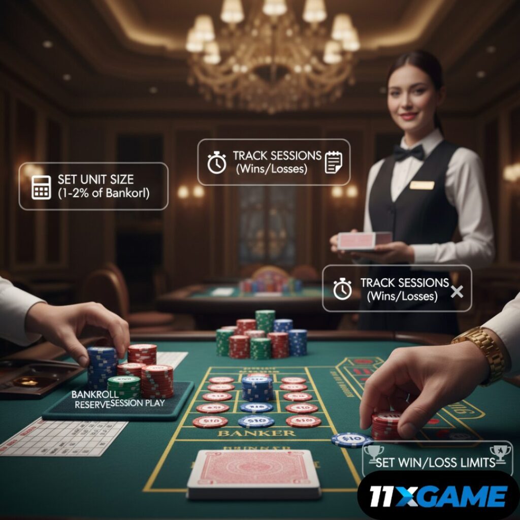 Bankroll Management Tips for Flat Betting Strategy in Baccarat