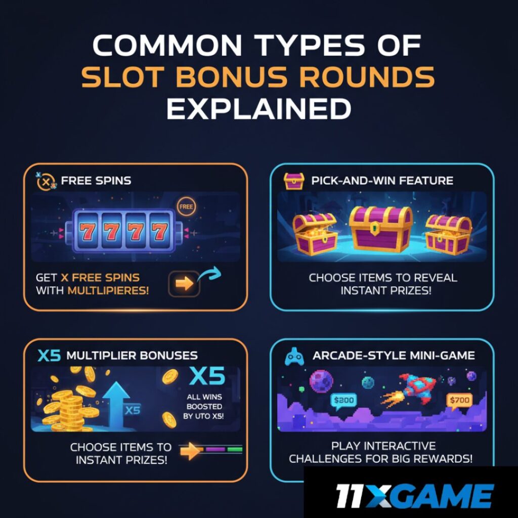 Common Types of Slot Bonus Rounds Explained