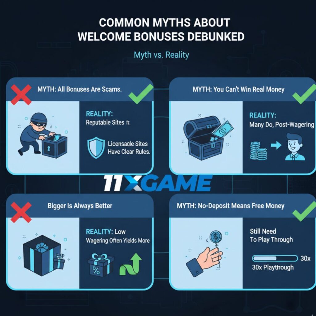 Common Myths About Welcome Bonuses Debunked