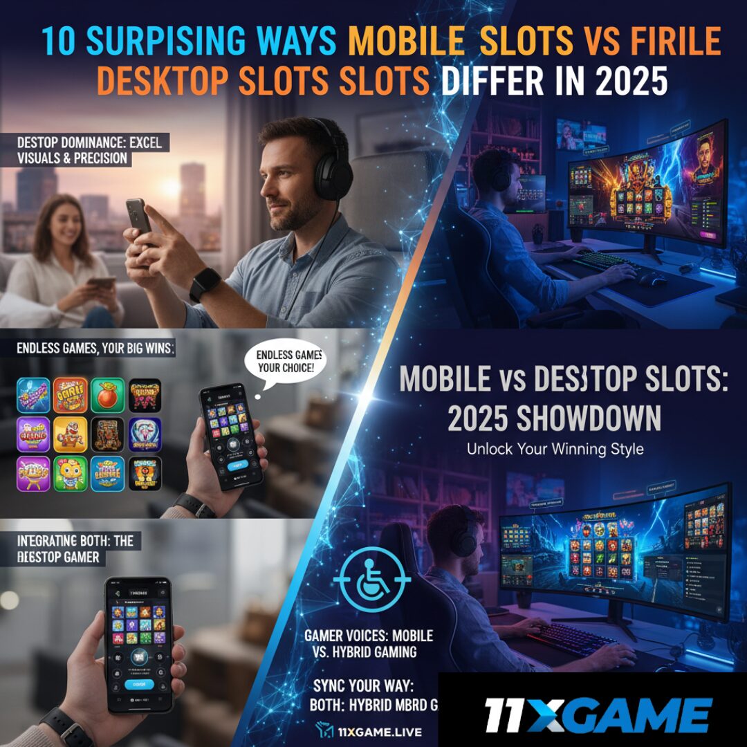10 Surprising Ways Mobile Slots vs Desktop Slots Differ in 2025