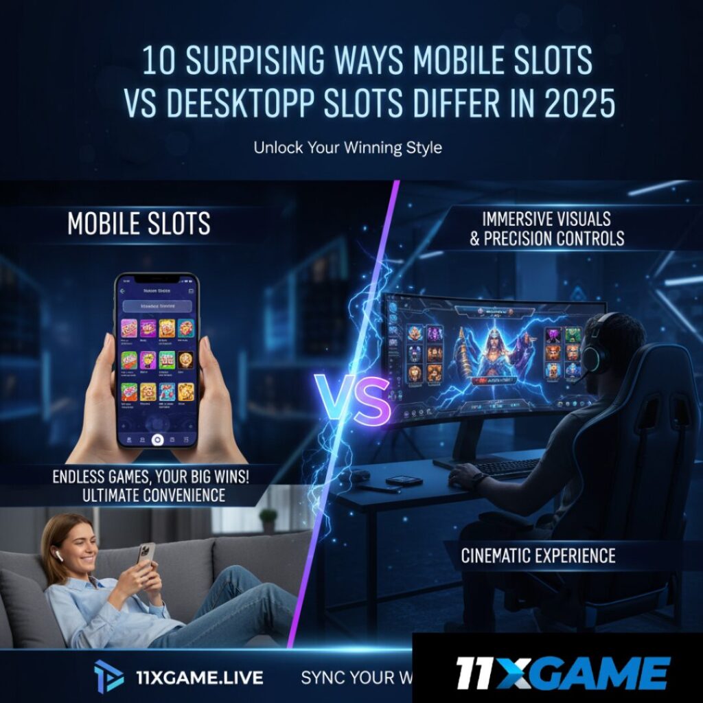 10 Surprising Ways Mobile Slots vs Desktop Slots Differ in 2025