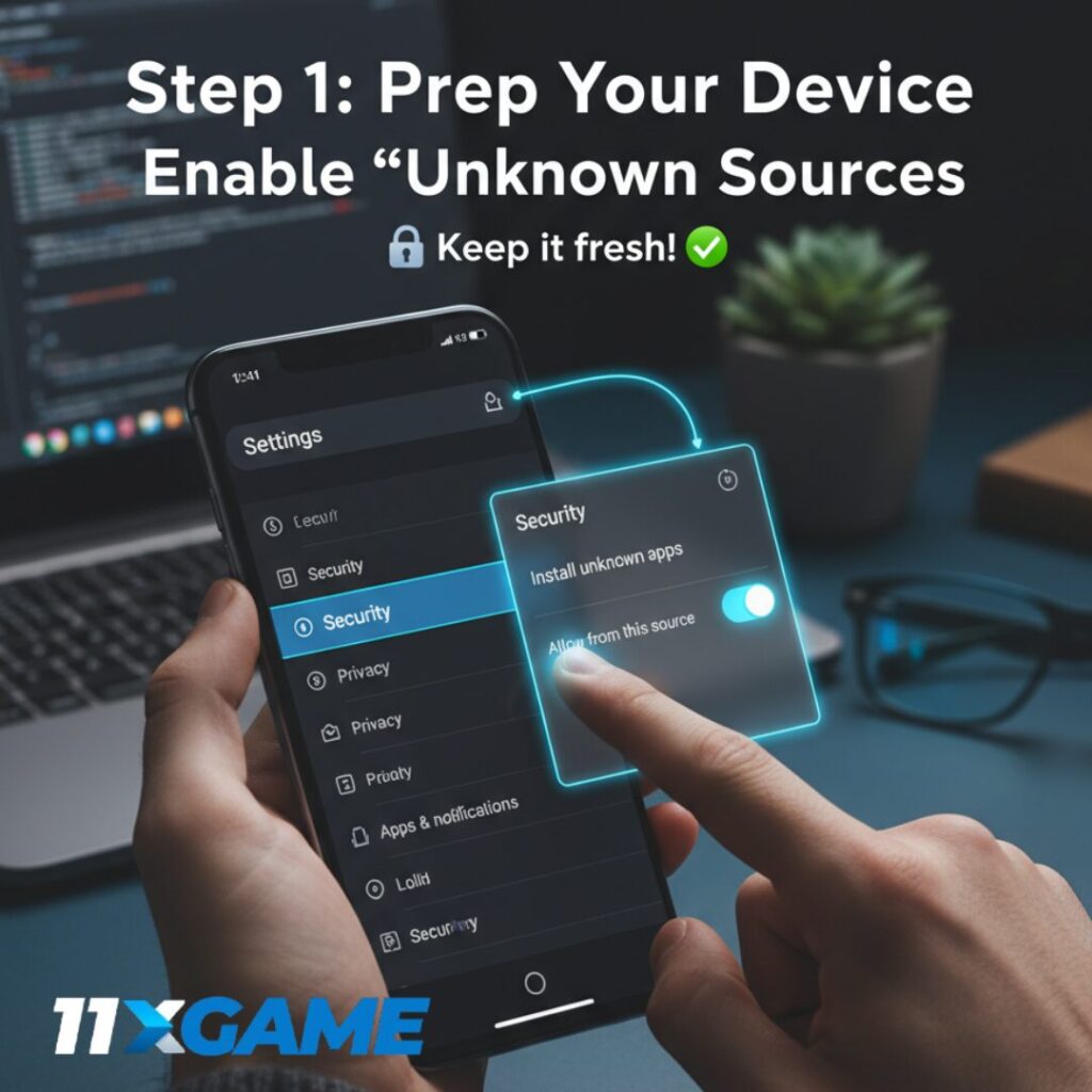 Step 1: Prep Your Device for How to Install Betting Apps on Android and iOS Vibes