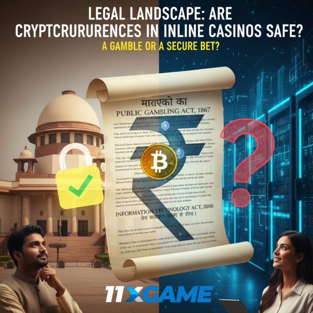Legal Landscape: Are Cryptocurrencies in Indian Online Casinos Safe?