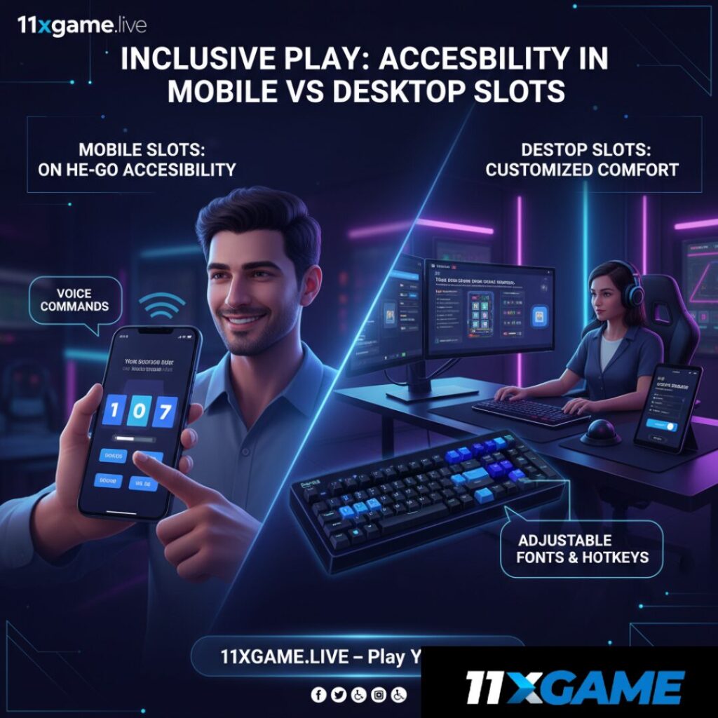 Accessibility Features in Mobile Slots vs Desktop Slots