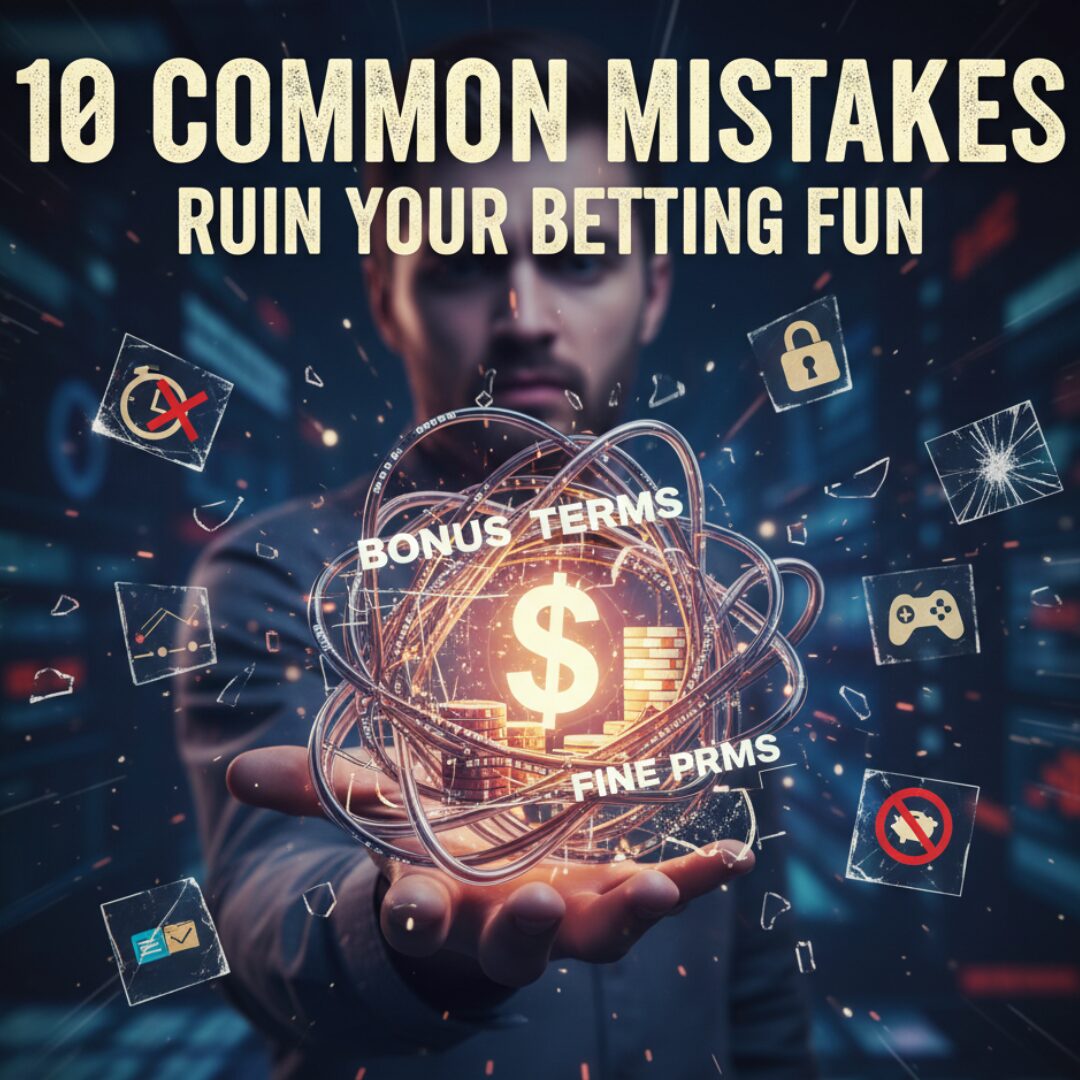 10 Common Mistakes with Bonus Terms That Could Ruin Your Betting Fun