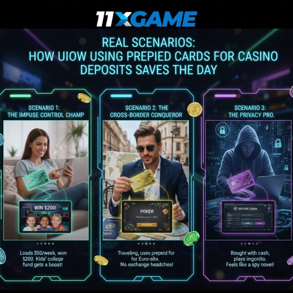 Real Scenarios: How Using Prepaid Cards for Casino Deposits Saves the Day
