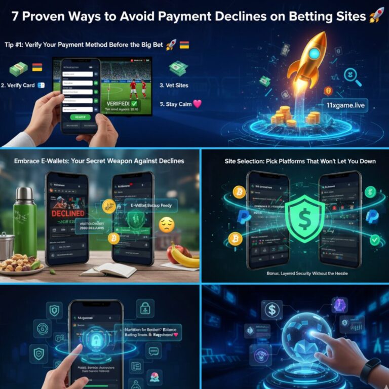 7 Proven Ways to Avoid Payment Declines on Betting Sites 🚀