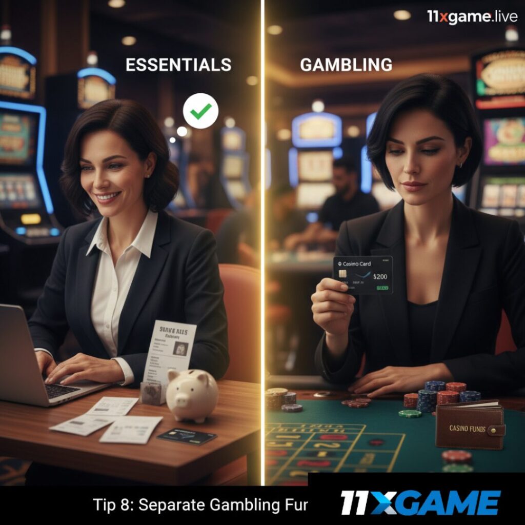 Tip 8: Separate Gambling Funds from Essentials
