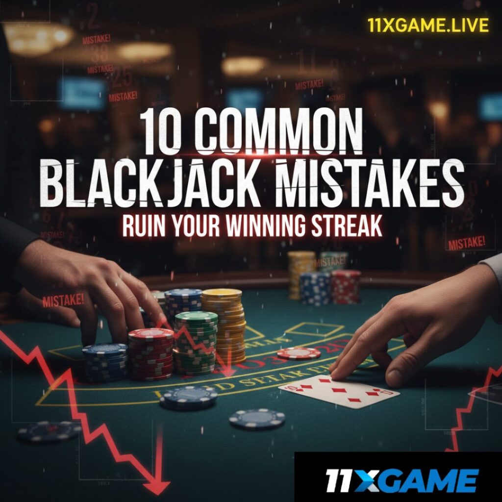 10 Common Mistakes in Blackjack That Could Ruin Your Winning Streak