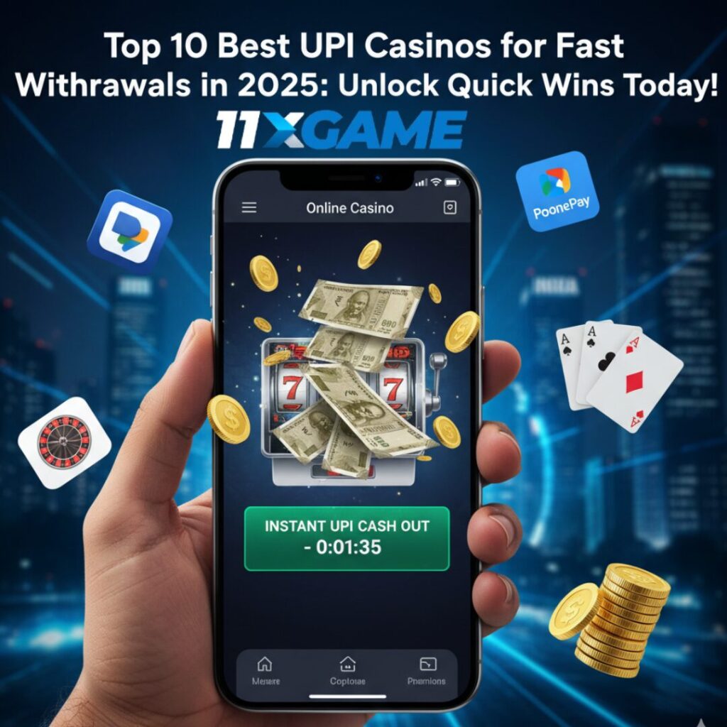Top 10 Best UPI Casinos for Fast Withdrawals in 2025: Unlock Quick Wins Today!