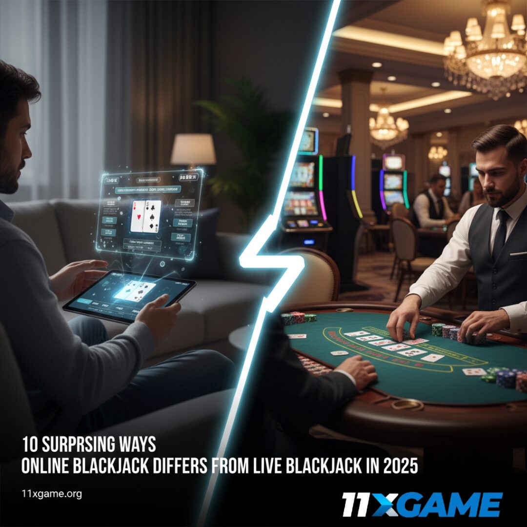 10 Surprising Ways Online Blackjack Differs from Live Blackjack in 2025