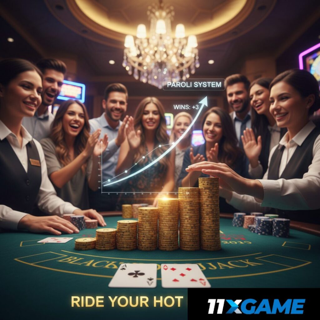 Popular Positive Progressive Betting in Blackjack
