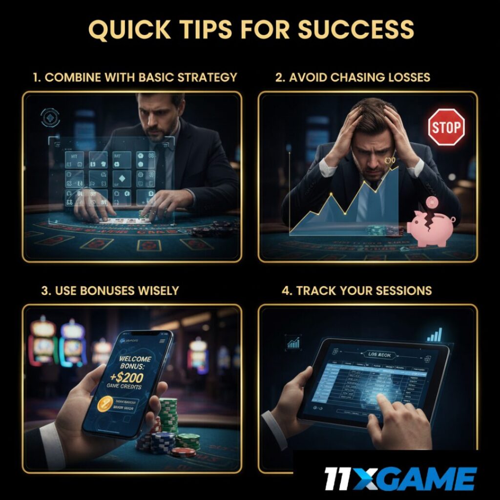 Quick Tips for Success with Progressive Betting in Blackjack