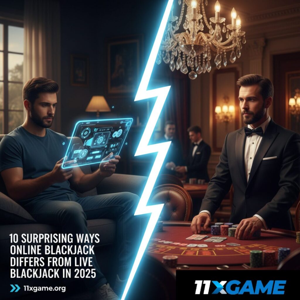 10 Surprising Ways Online Blackjack Differs from Live Blackjack in 2025
