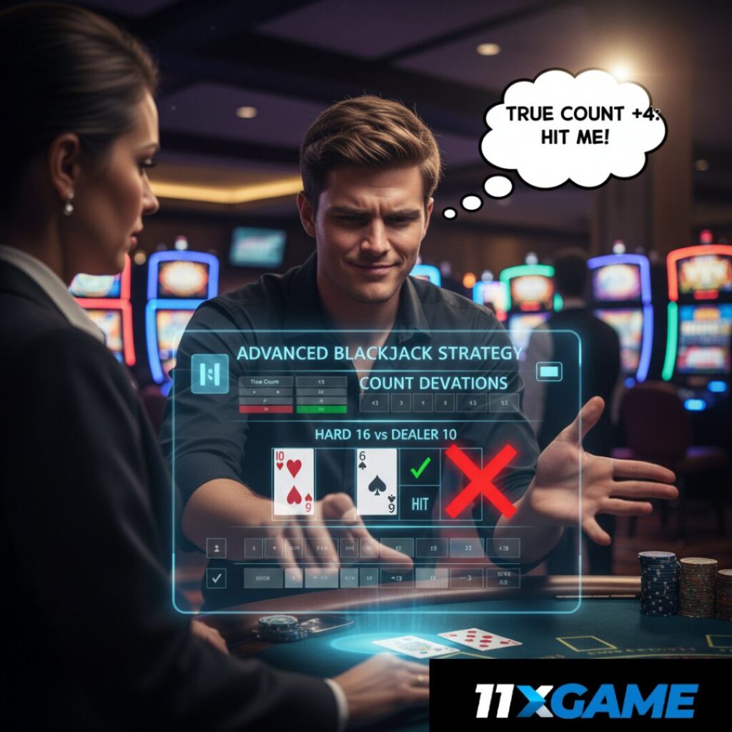 Advanced Twists: Deviations for Card Counting