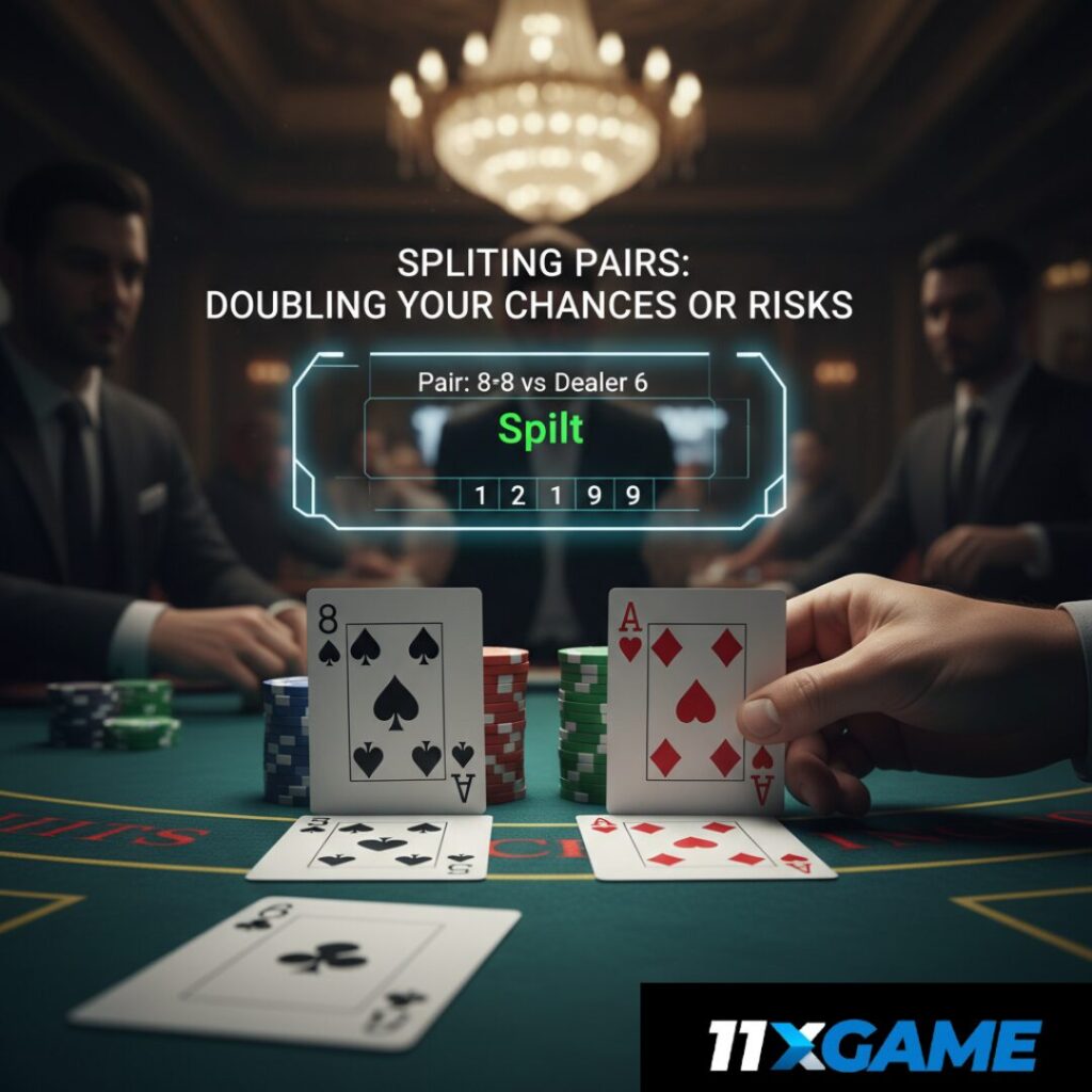 Splitting Pairs: Doubling Your Chances or Risks?