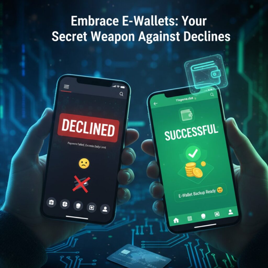 Embrace E-Wallets: Your Secret Weapon Against Declines 💸