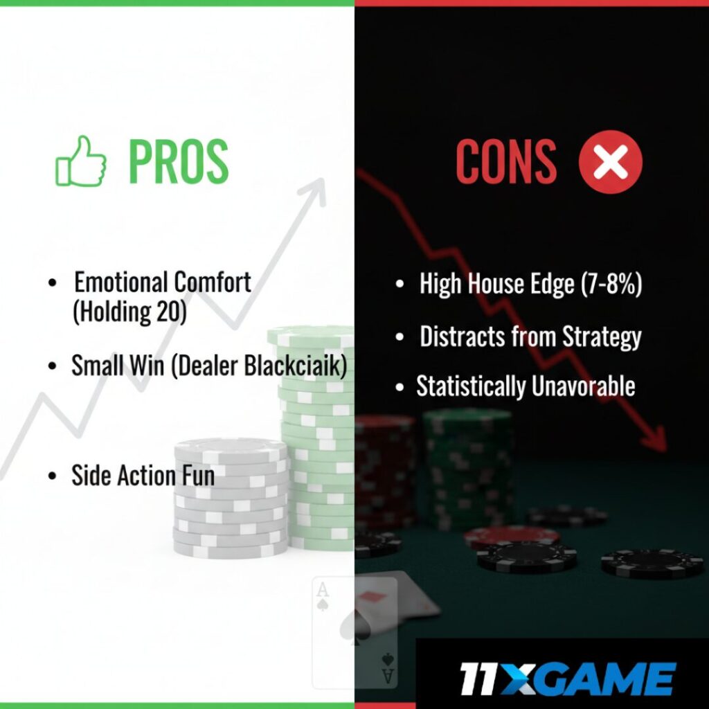 Pros and Cons of Taking Insurance Bets
