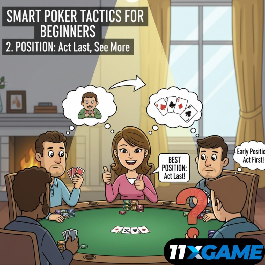 smart poker tactics for beginners