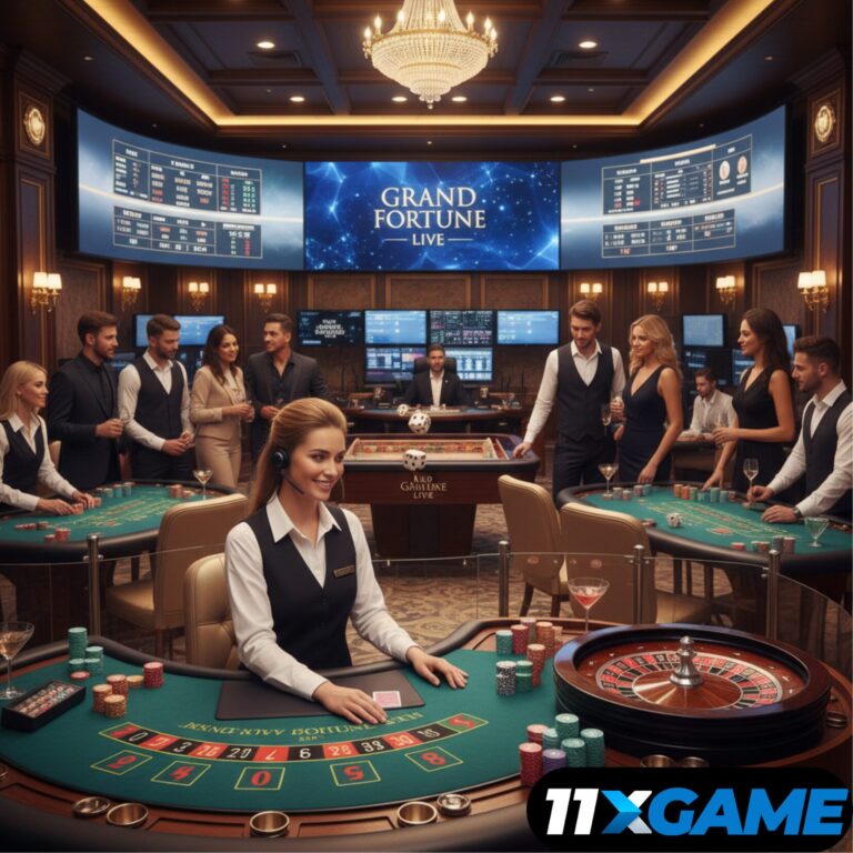 Live casino gambling