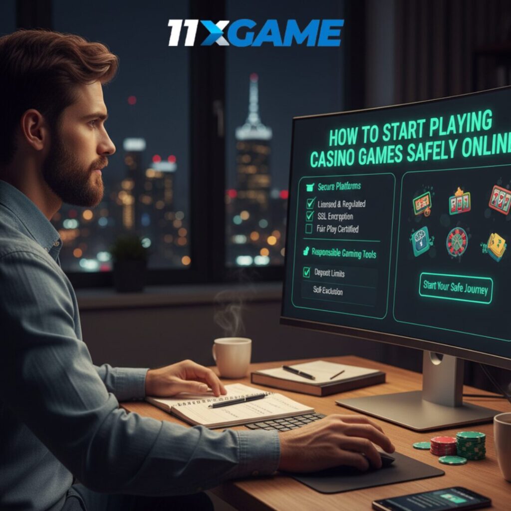 How to Start Playing Casino Games Safely Online