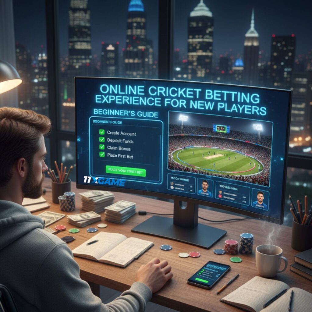 Online Cricket Betting Experience for New Players