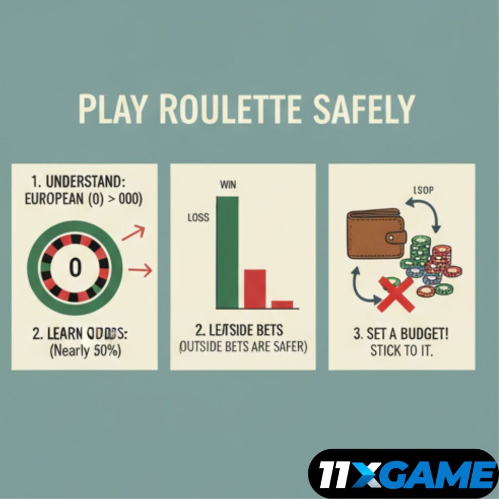 how to play roulette safely