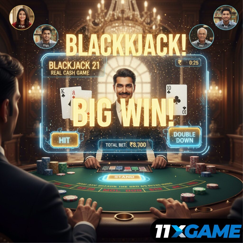 Blackjack 21 real cash game app