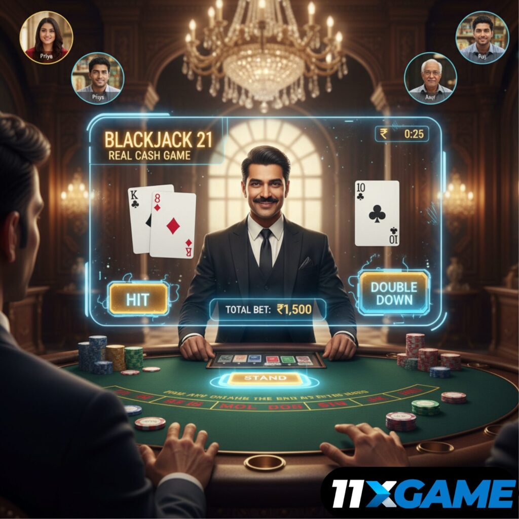 Blackjack 21 real cash game app