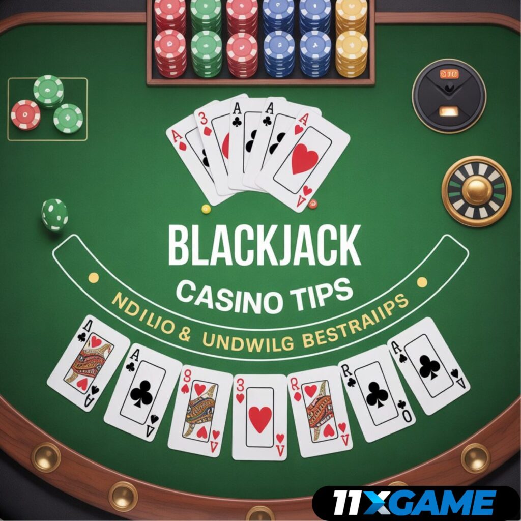 blackjack casino betting tips 